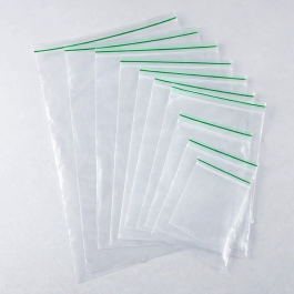 Мешок ПВД с защелкой zip lock (гриппер) 12*17 см (толщина стандартная) 23-26 мкм (100 шт/уп)